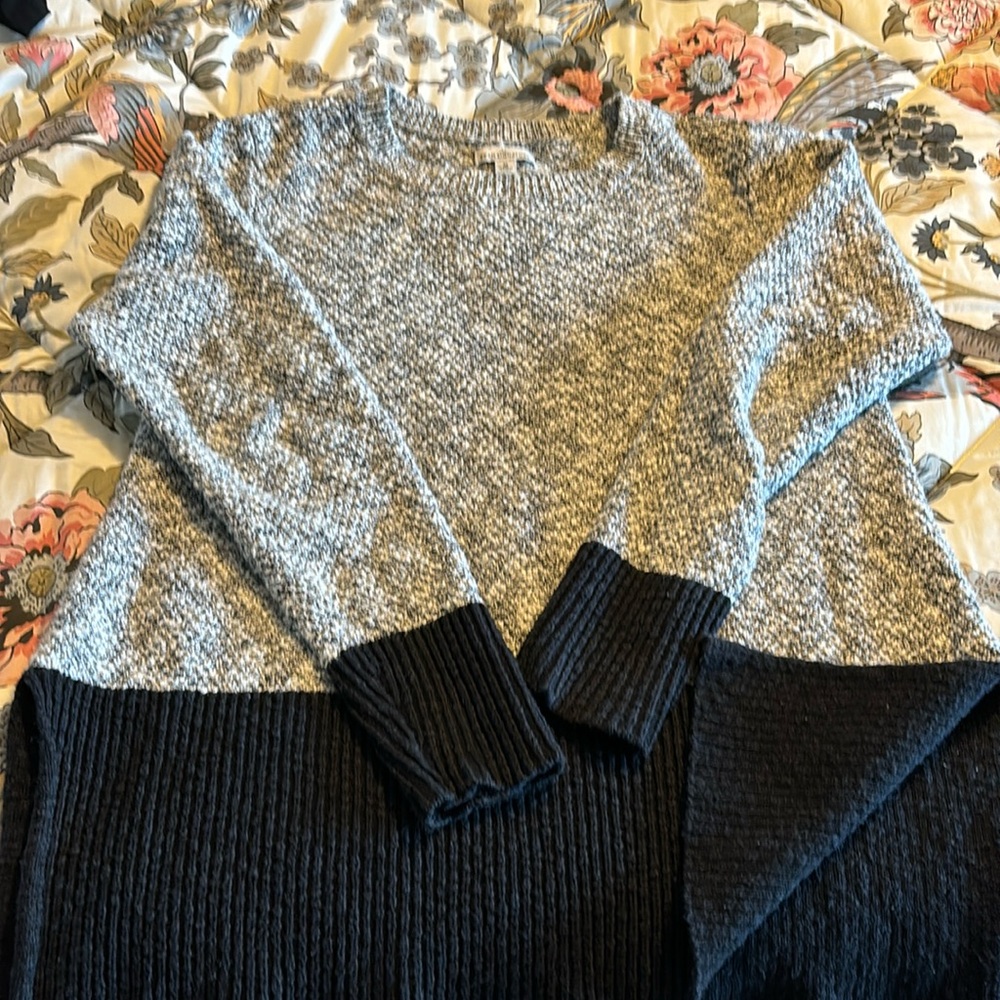 LL Bean Signature ragg sweater size M